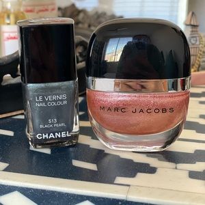 Chanel and Marc Jacobs nail polish set